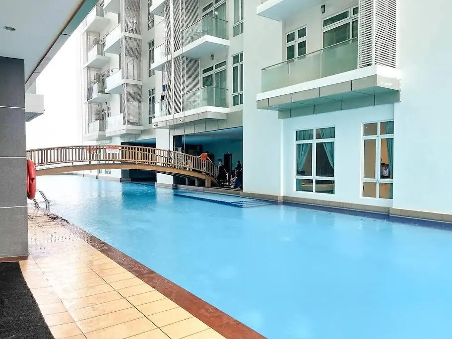 Lägenhet Ksl Mall 8-12 Pax, 65 Inc Tv Nflix ,Hbo , Bathtub High Floor Johor Bahru Malaysia